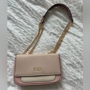 Pink Guess side bag/ arm bag